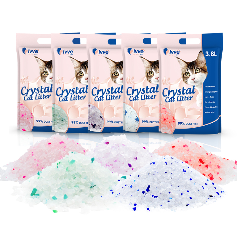 crystal cat litter