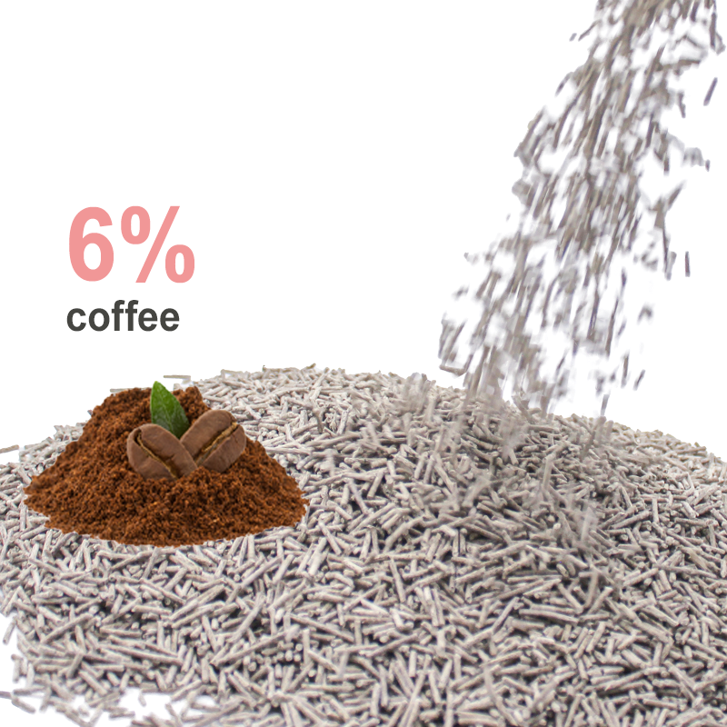 coffee tofu cat litter