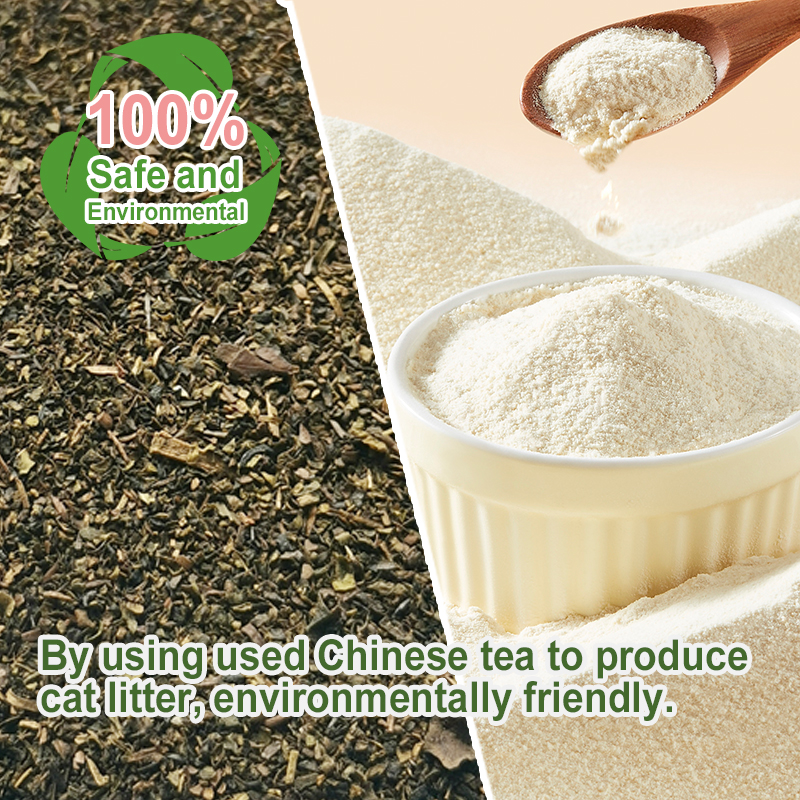 tea leaf tofu litter