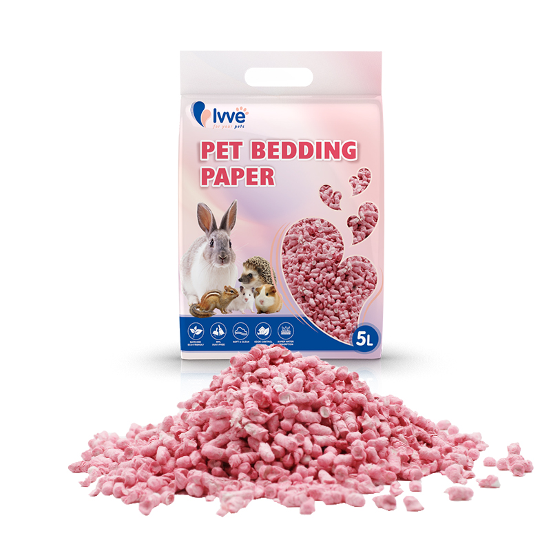 Pet bedding paper
