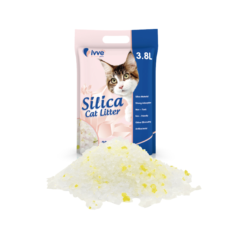Lemon silica gel crystal cat litter