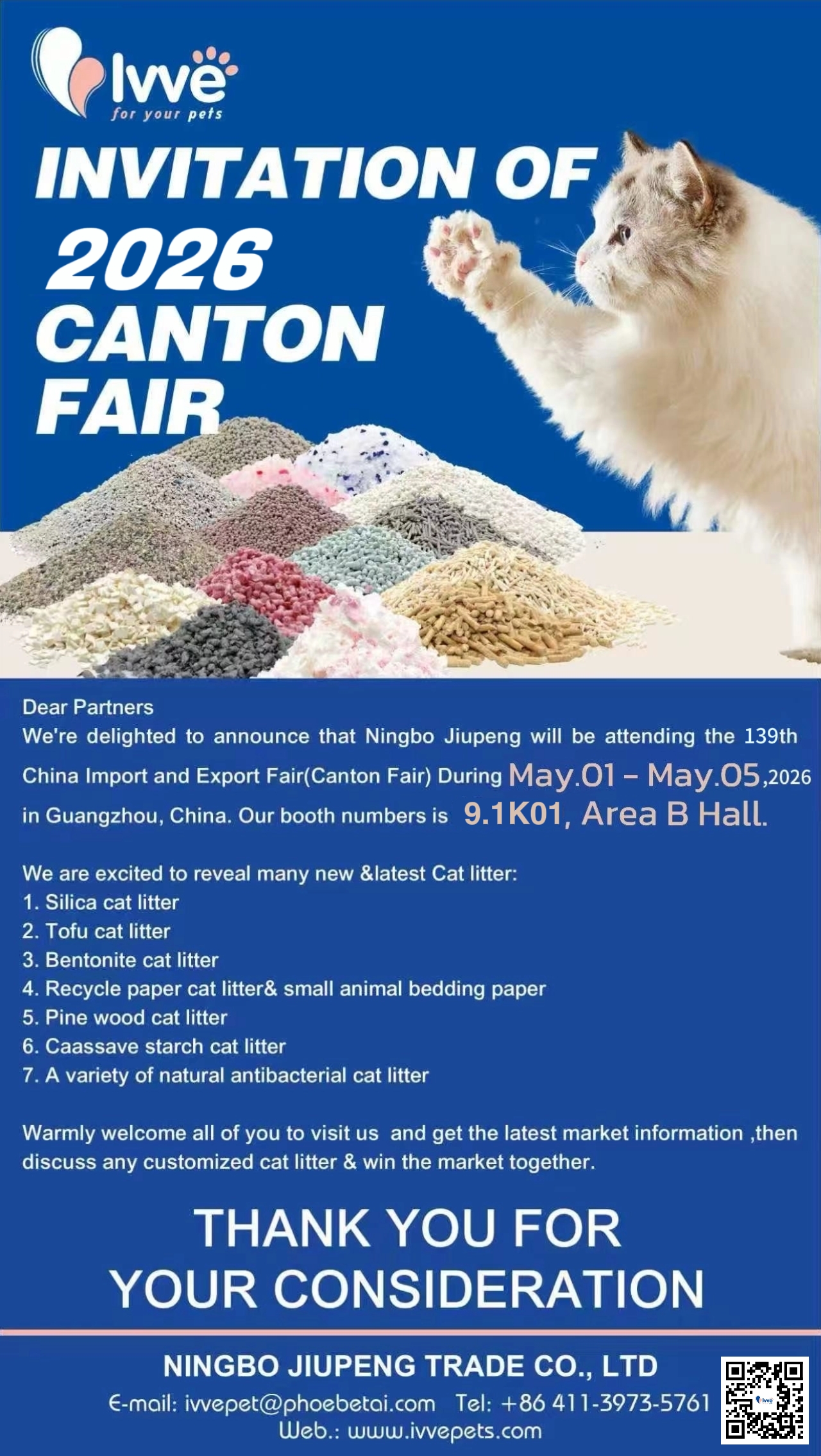 Canton Fair Cat Litter