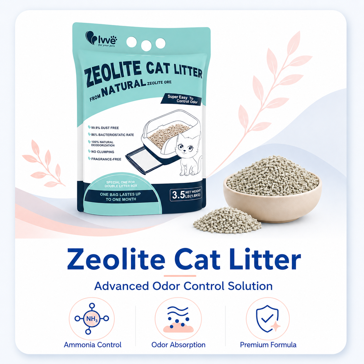 Zeolite Cat Litter